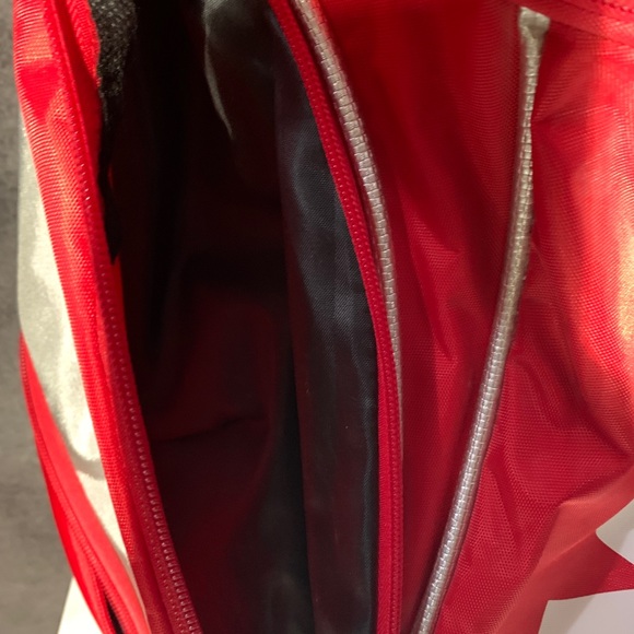 Wilson K Factor Pro Tour Racquet Backpack Red Black Tennis Bag RARE - Picture 7 of 9